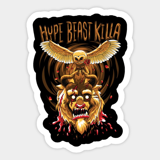 hypebeast killa Sticker by Neverforsake